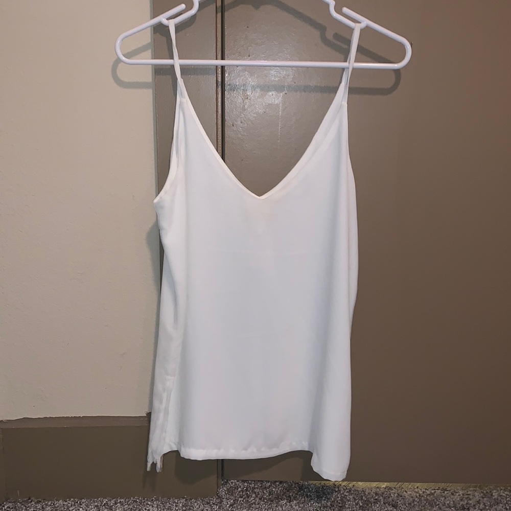 White tank top